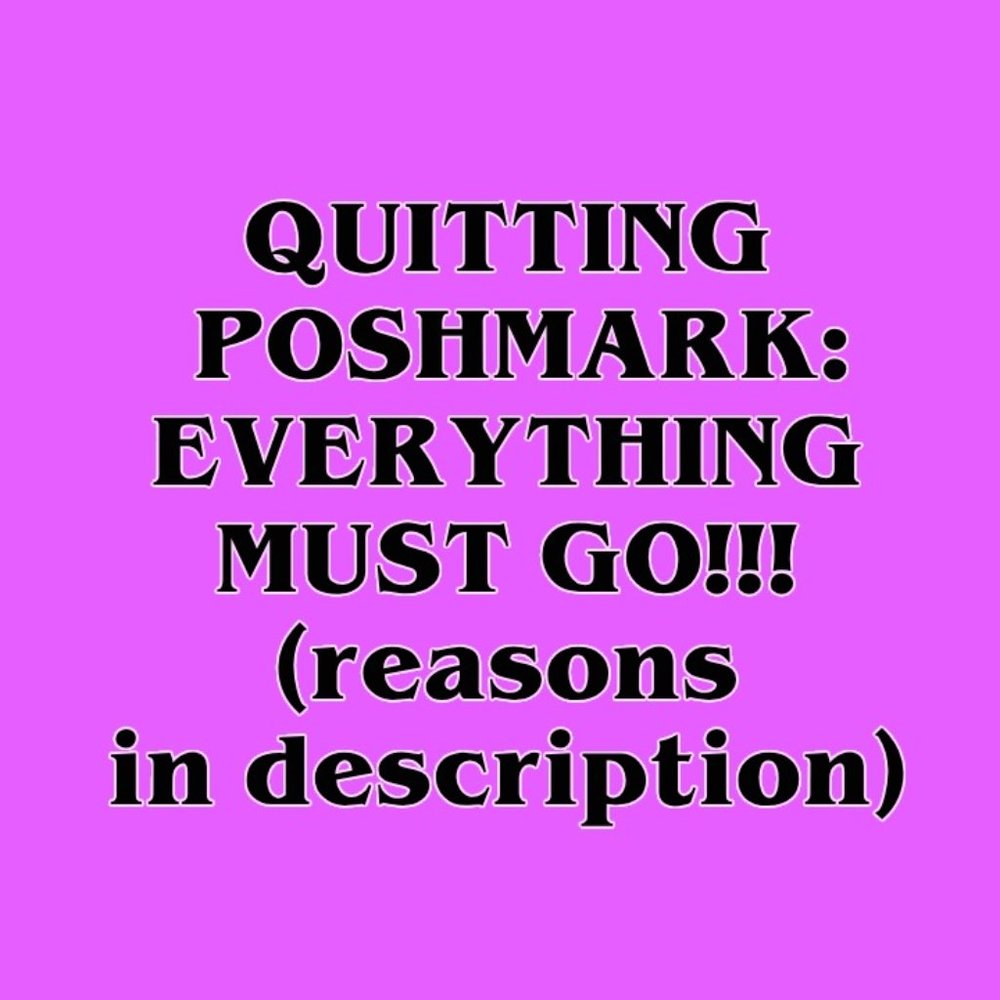 EVERYTHING MUST GO